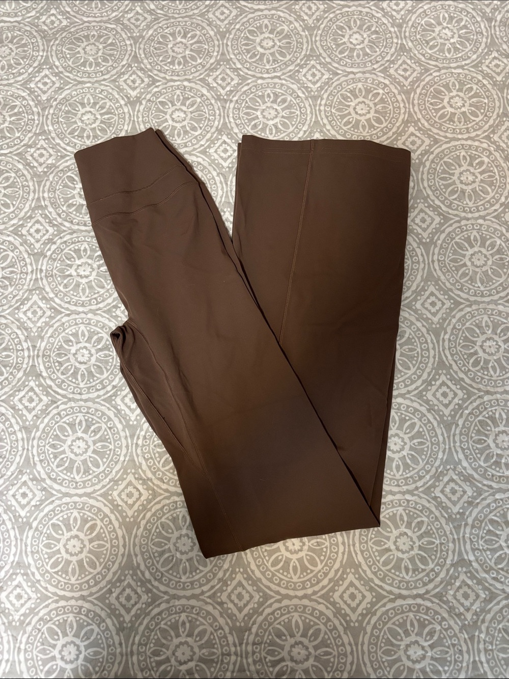 Gymshark Wide Leg Pants in Brown